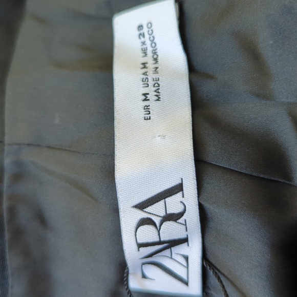 Zara Flowing Paisley Print Blazer M - Picture 13 of 16